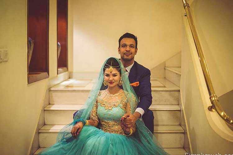 Wedding couple